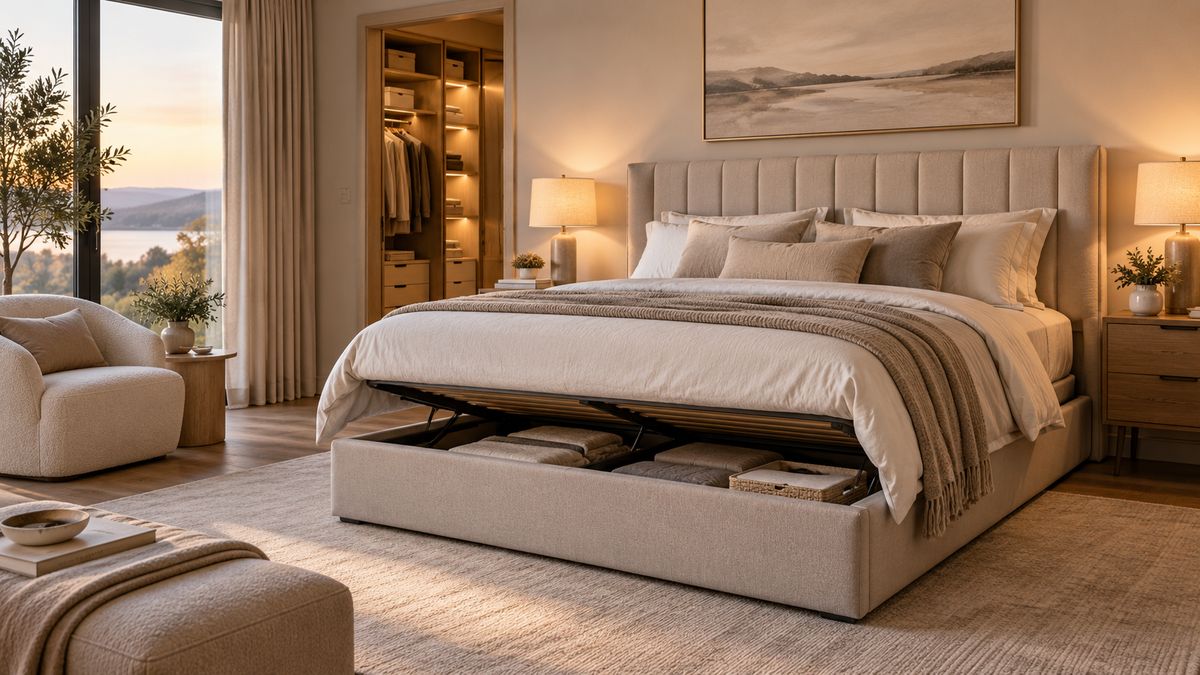 How to Create a Calm and Clean Bedroom Atmosphere
