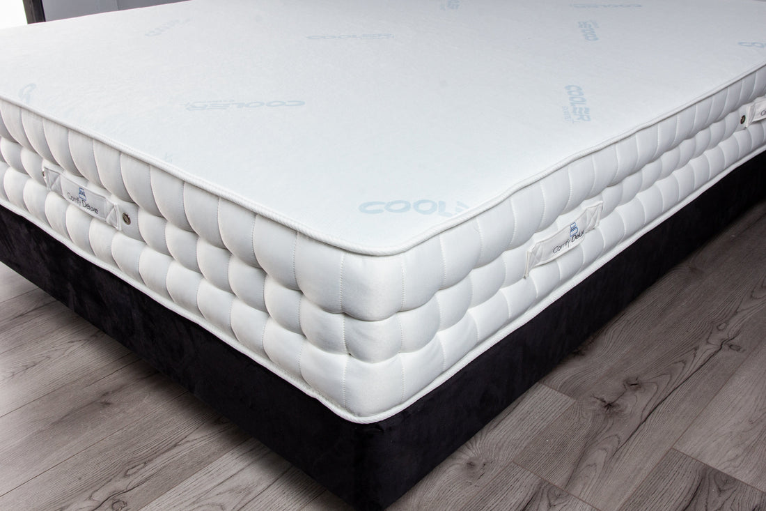 Alaska Cool Blue Pocket Sprung Handstitched Cooling Mattress