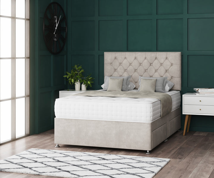 Princess Divan Bed Set With Mattress Options
