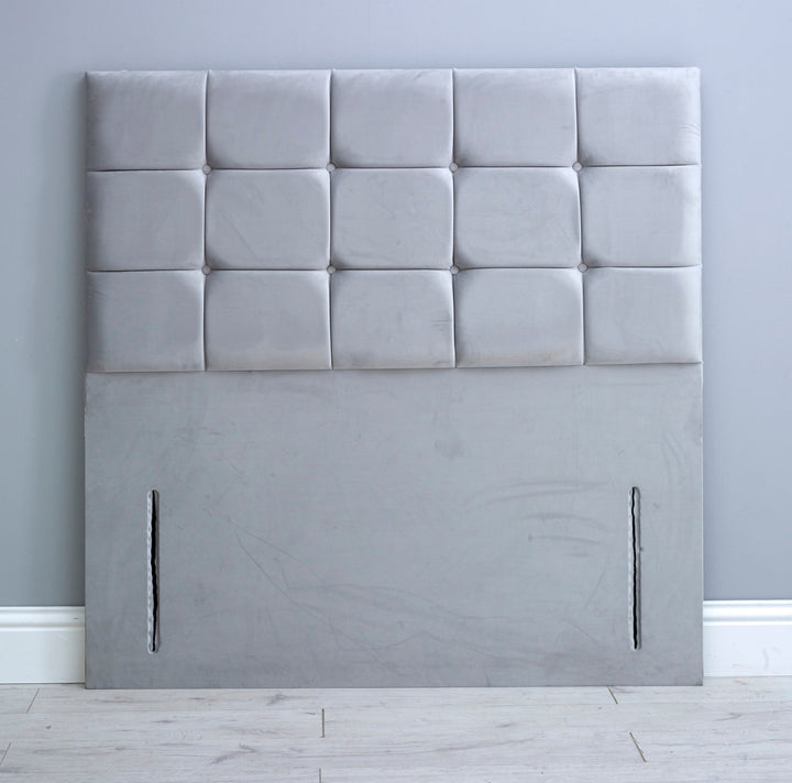 Cubed Floor Standing Headboard – 54" Stylish Bedroom Accent