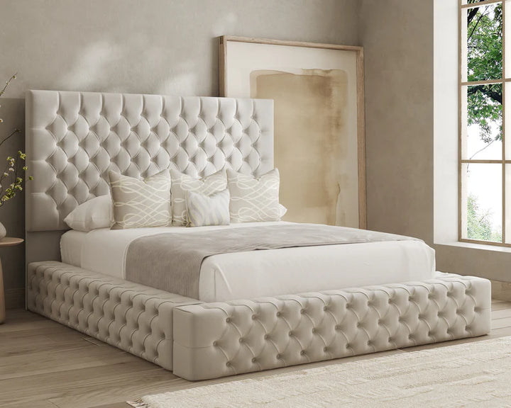 Diana Ambassador Bed Frame – Luxury Upholstered Bed in All UK Sizes