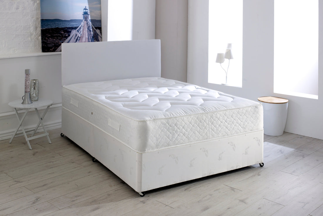 Windsor Divan Bed Set with Medium Firm Orthopaedic Mattress