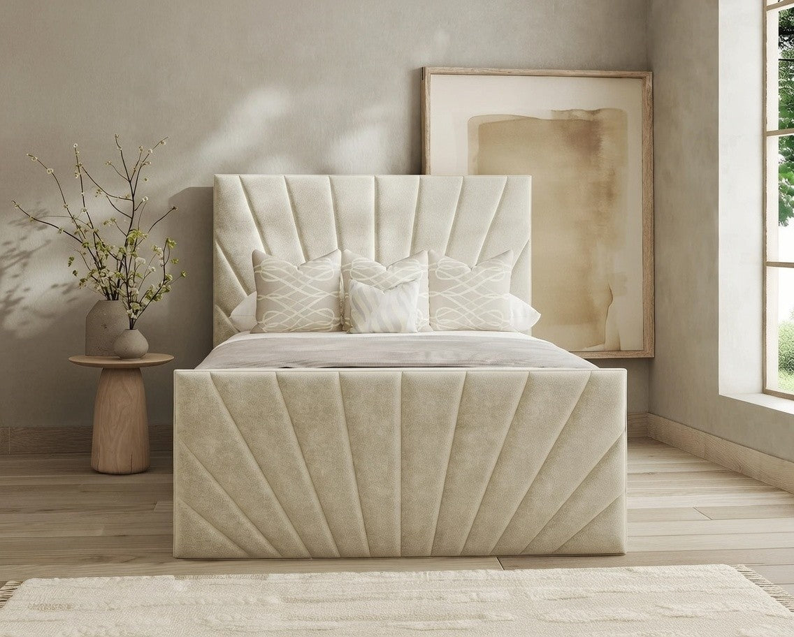 Sunrise Velvet Bed Frame