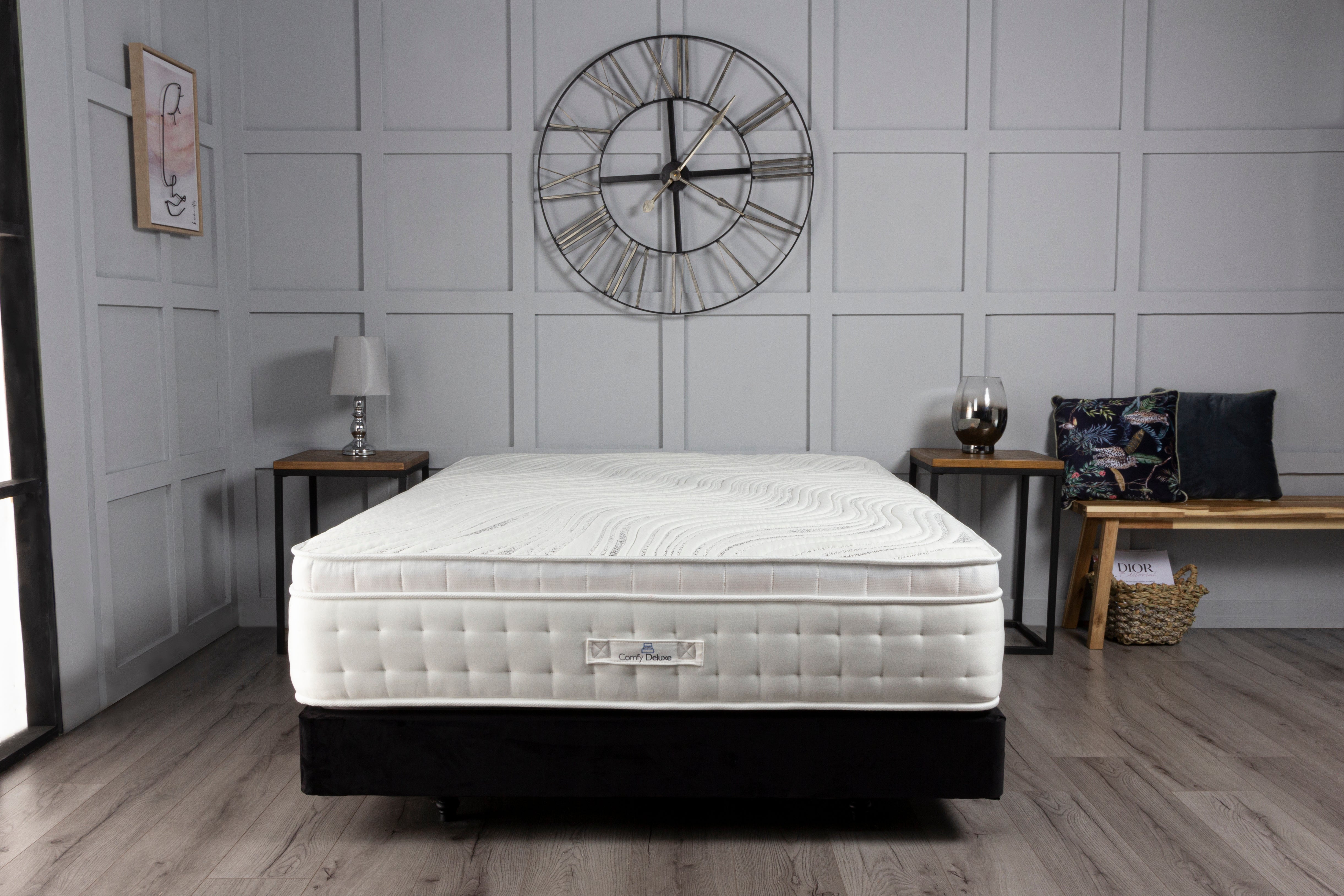 Ludlow Pillowbox Top Memory Foam Pocket Sprung Mattress