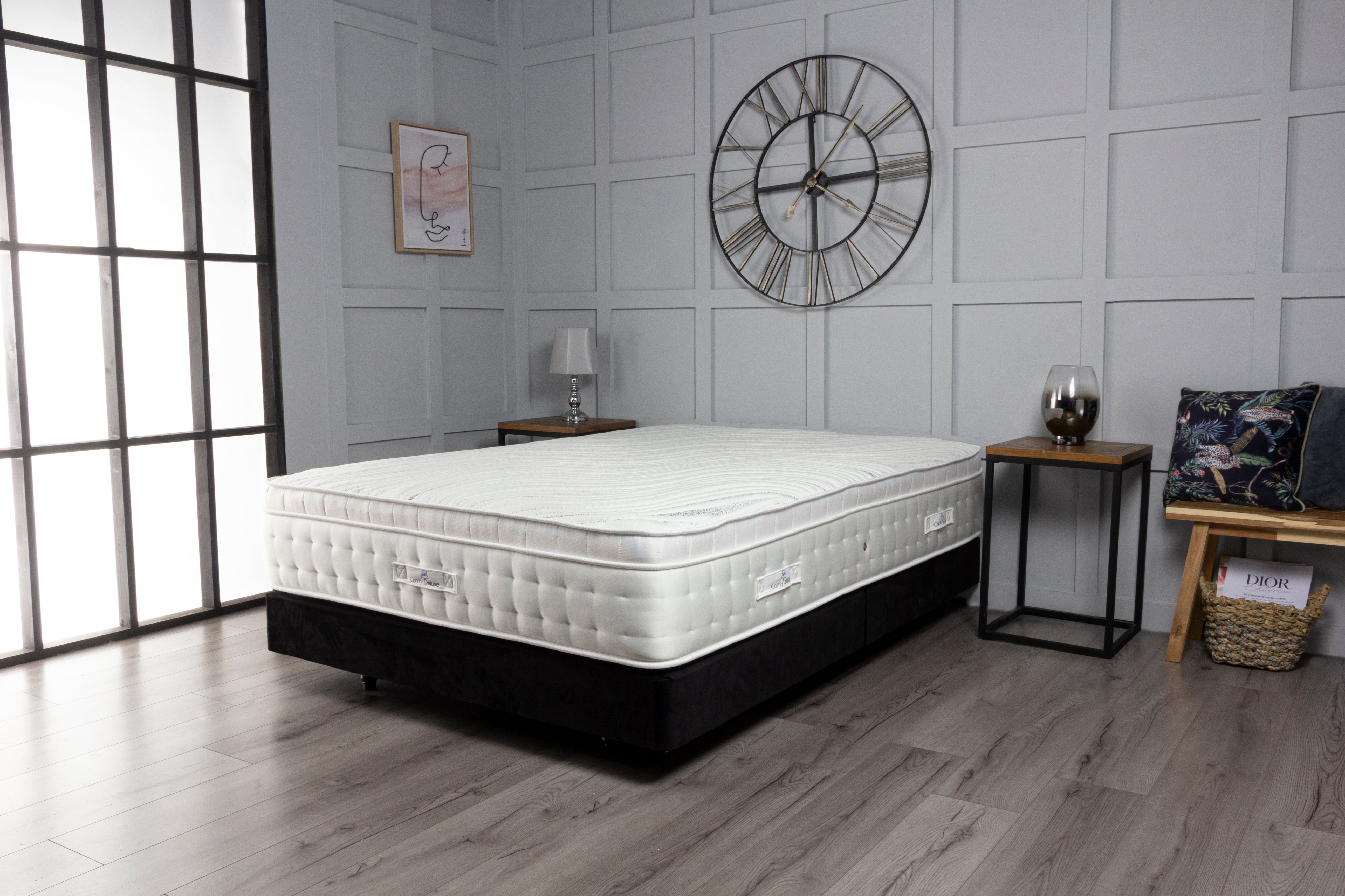 Ludlow Pillowbox Top Memory Foam Pocket Sprung Mattress