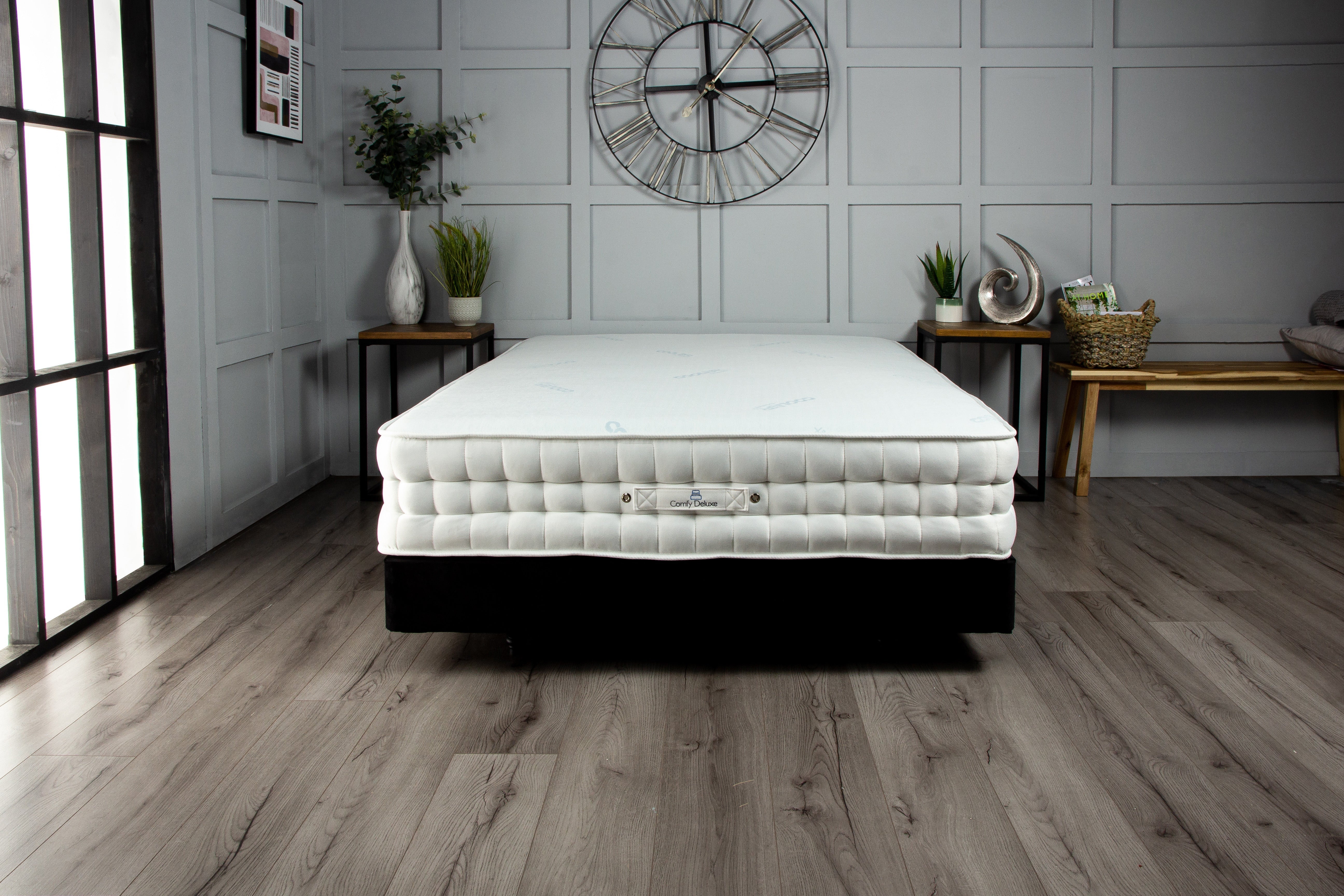 Alaska Cool Blue Pocket Sprung Handstitched Cooling Mattress