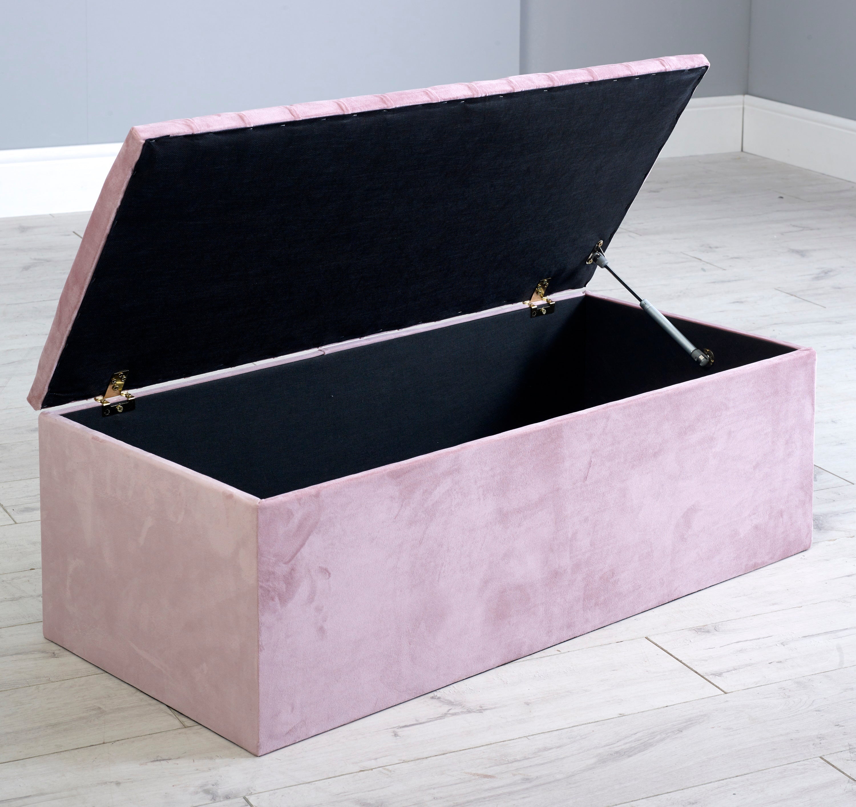 Apollo Gas Lift Ottoman Blanket Storage Box