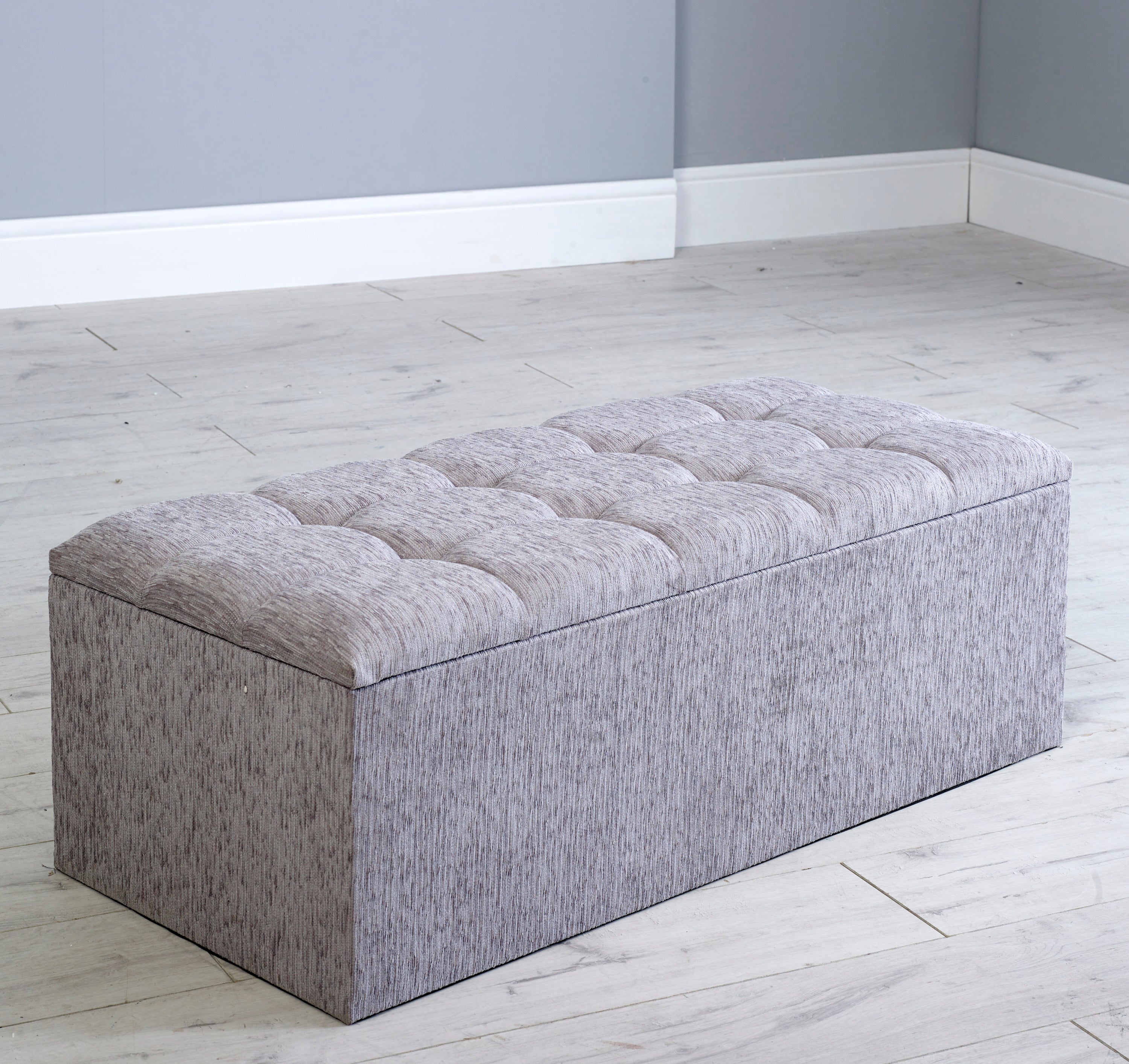 Cubed Gas Lift Ottoman Bed with Blanket Storage Box