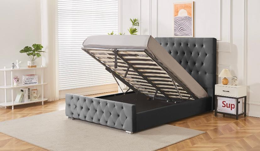 Flora Chesterfield Ottoman Bed – Luxury Upholstered Design