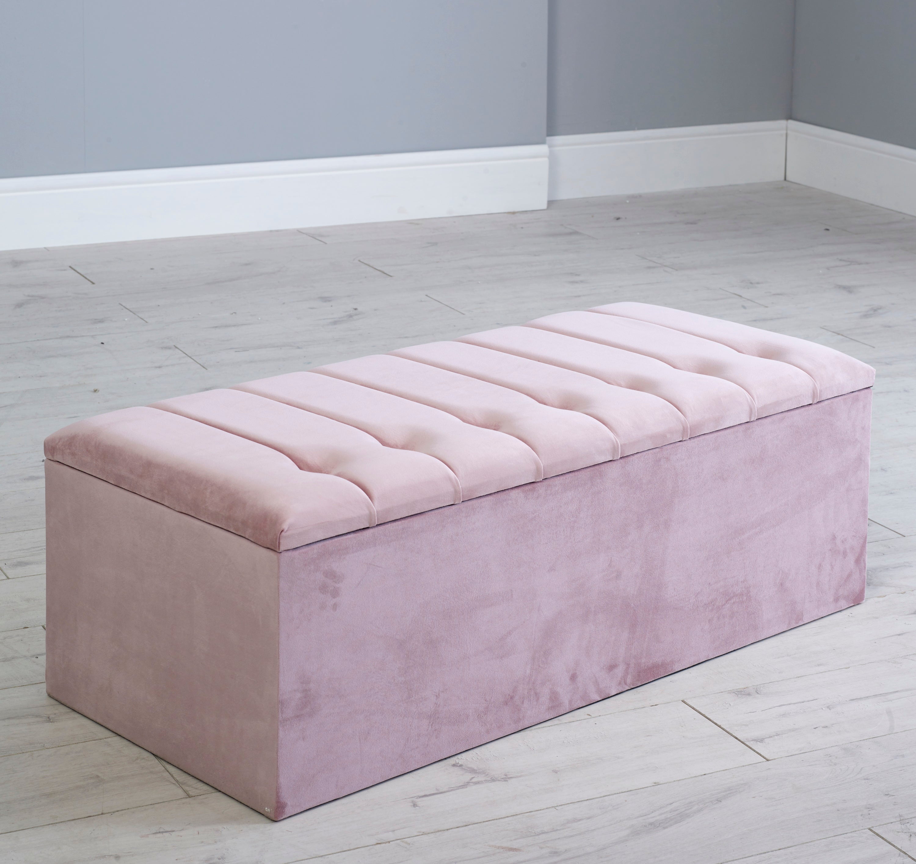 Florence Gas Lift Ottoman Blanket Storage Box