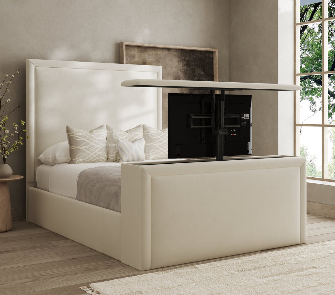 Seraphina Blush TV Bed