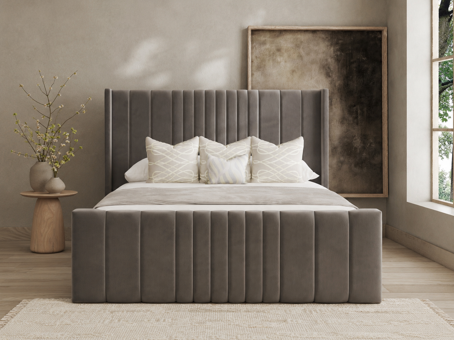 Harper Wingback Bed Frame