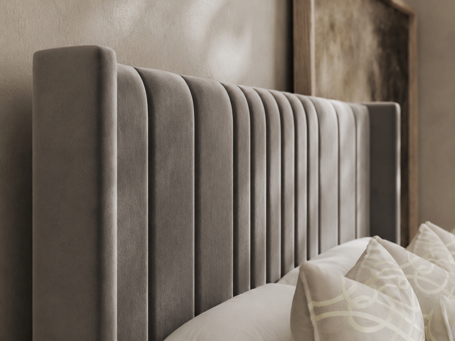 Harper Wingback Bed Frame