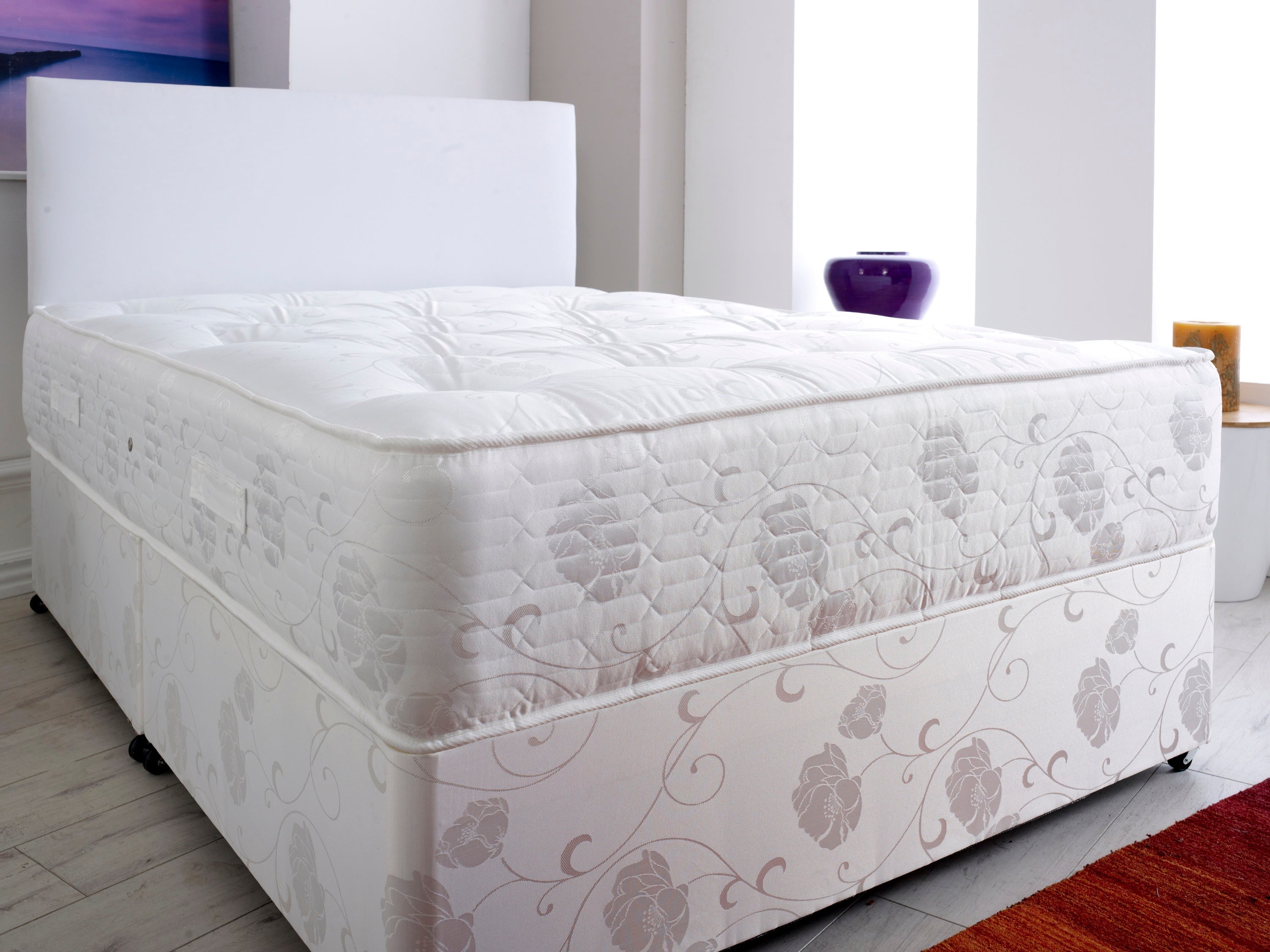 Hilton Divan Bed Set – Firm Orthopaedic Mattress & Headboard