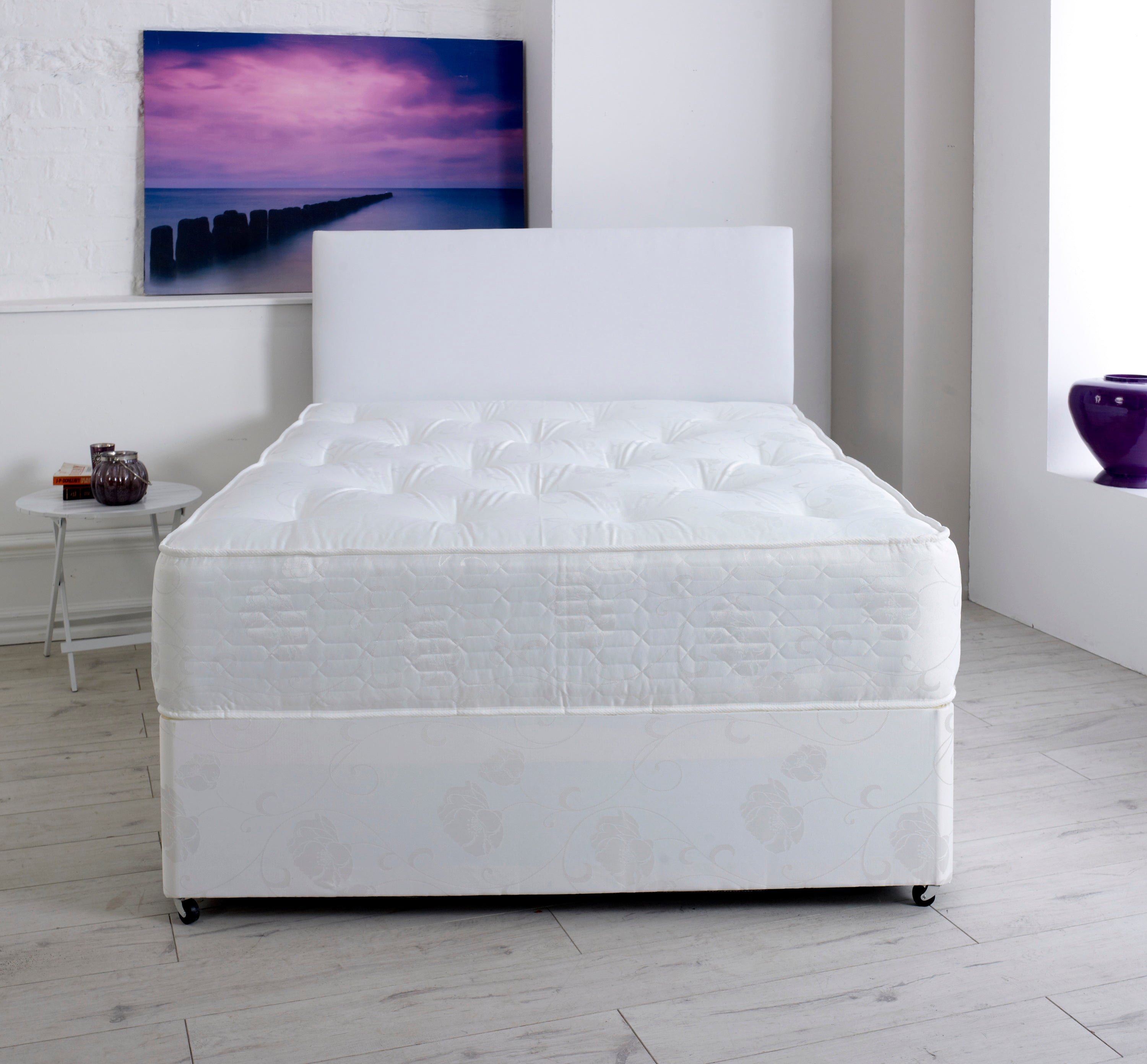 Hilton Divan Bed Set – Firm Orthopaedic Mattress & Headboard