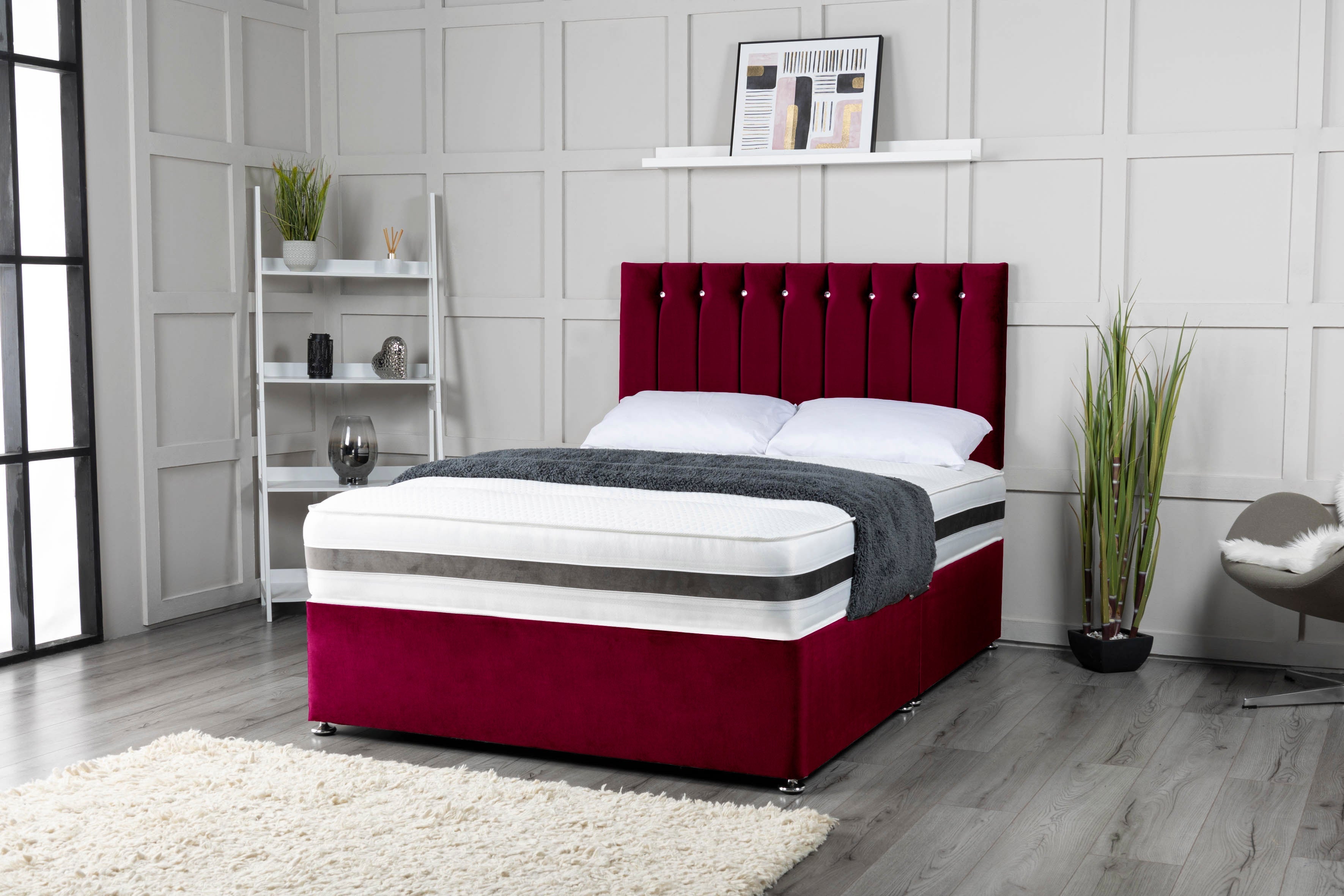 Florence Divan Bed Set With Mattress Options