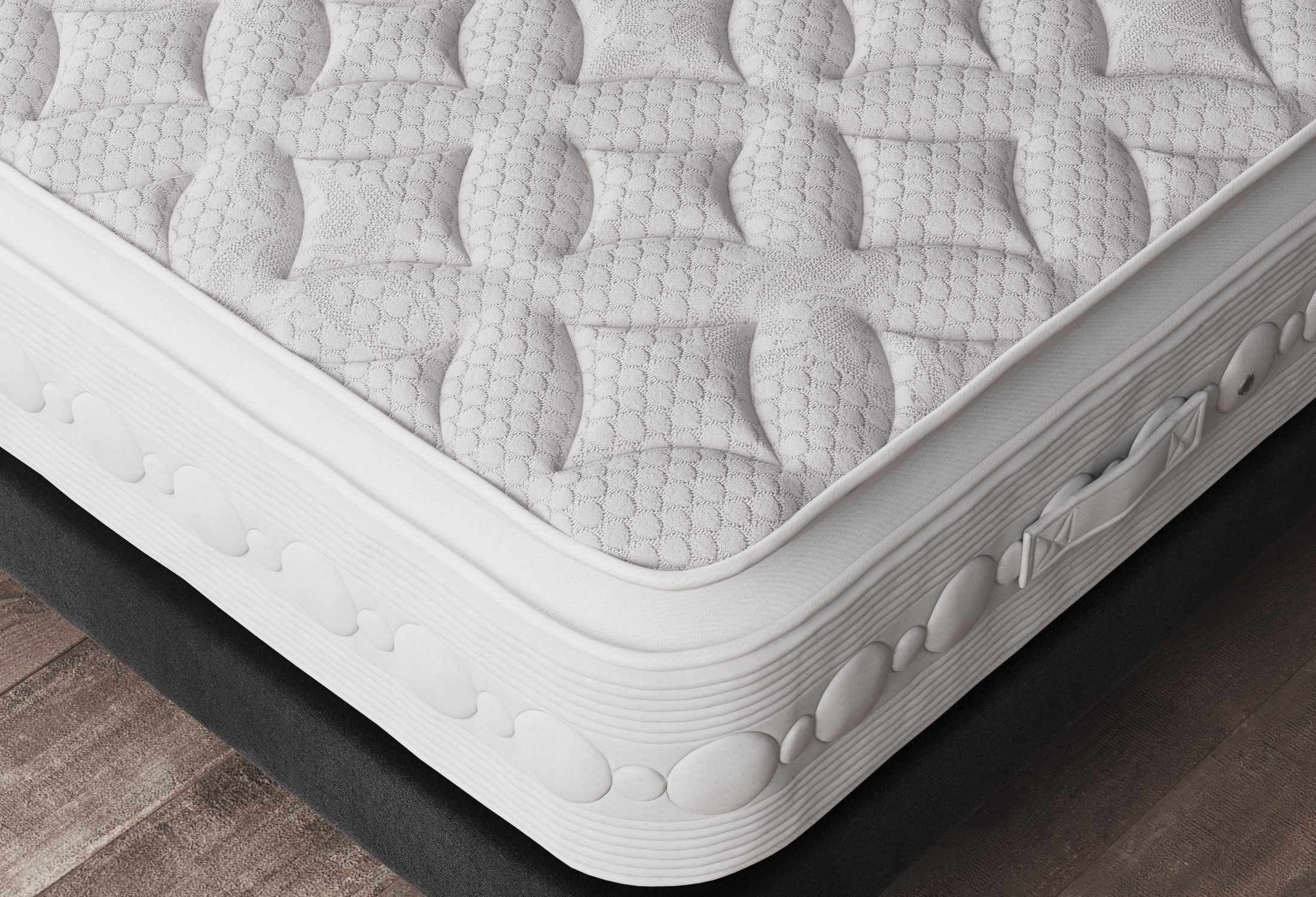 Winchester Foam Pillow Top Open Coil Sprung Mattress