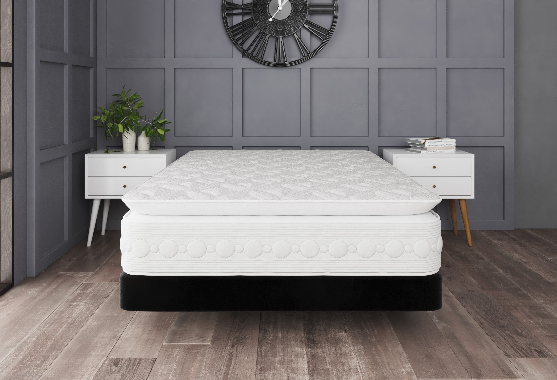 Winchester Foam Pillow Top Open Coil Sprung Mattress