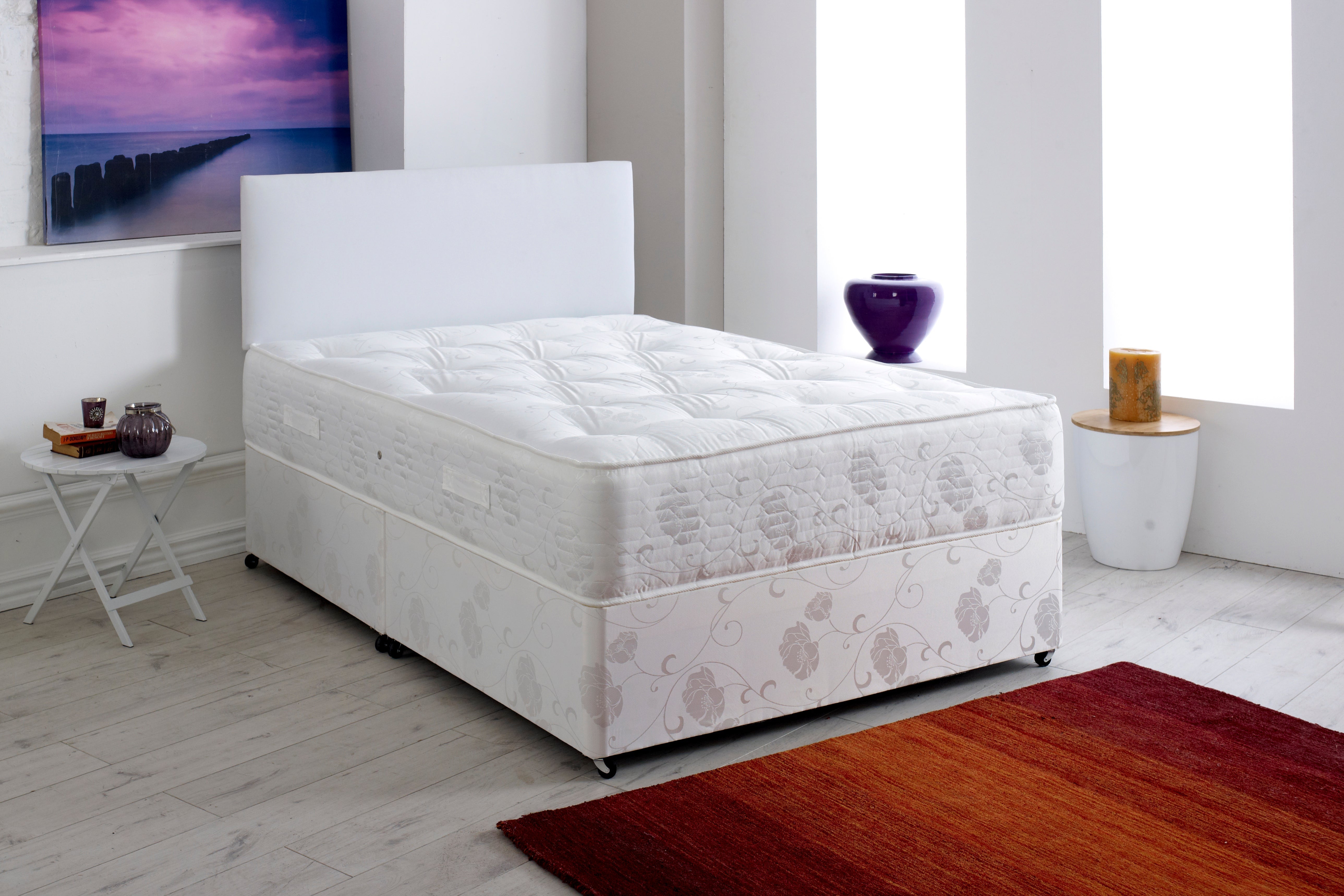 Hilton Divan Bed Set – Firm Orthopaedic Mattress & Headboard