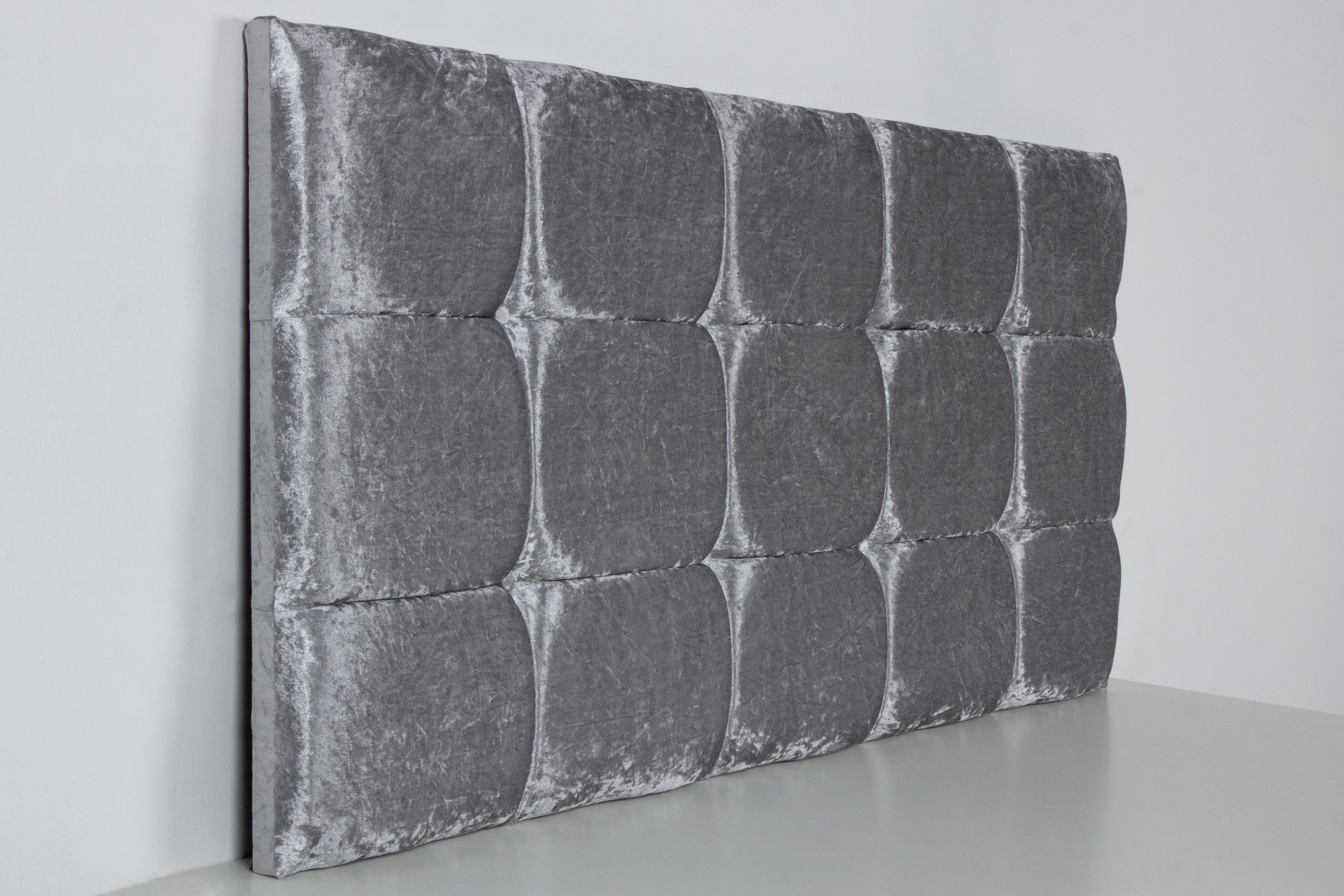 Nevada Cube Upholstered Floorstanding Headboard