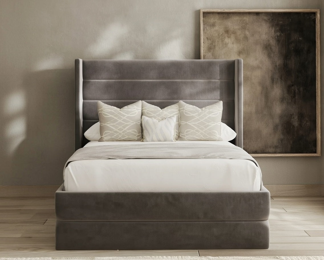 Jassi Wingback Bed Frame
