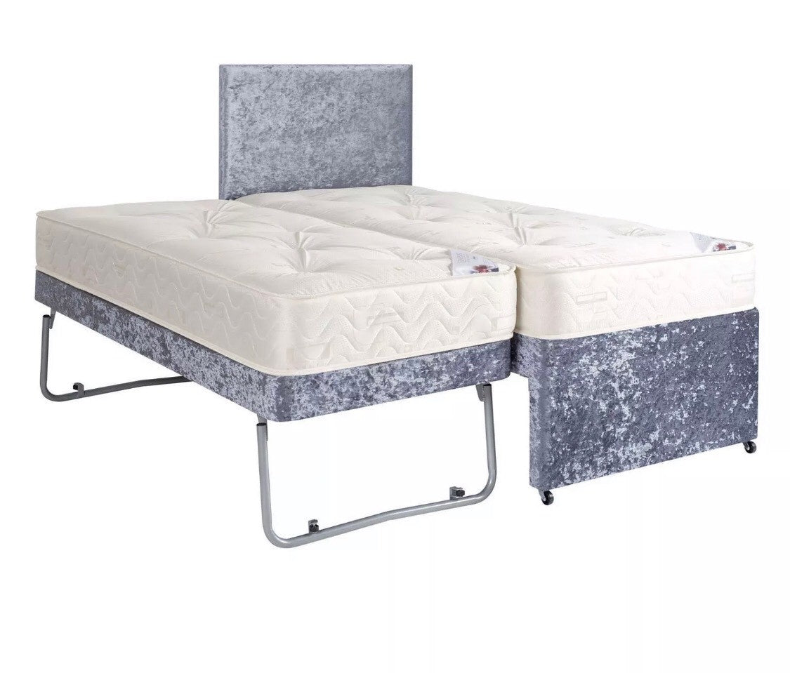Optimum Trundle Guest Bed With Orthopaedic Mattress And Headboard
