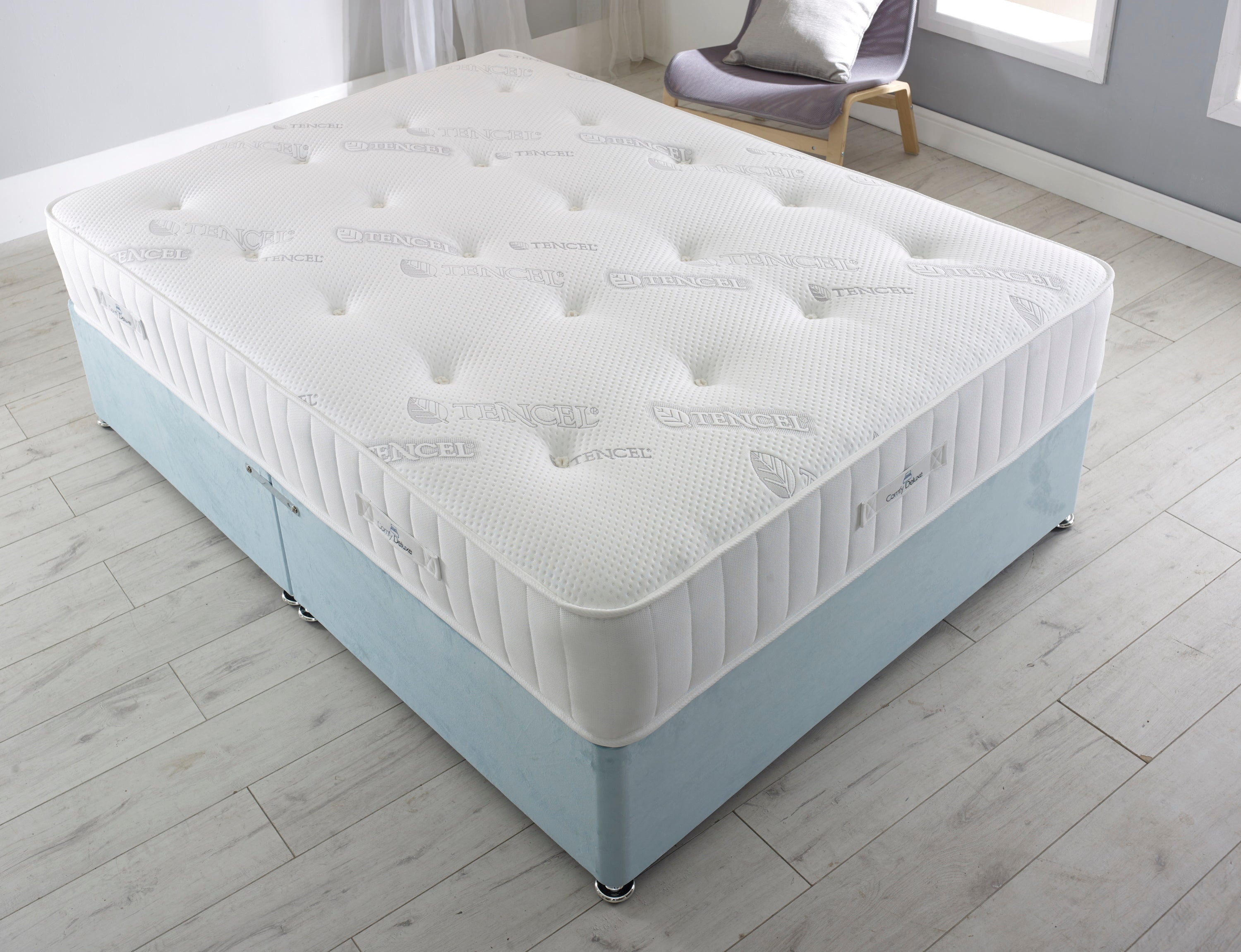 Tencel Pocket Memory Mattress – Soft, Supportive Comfort